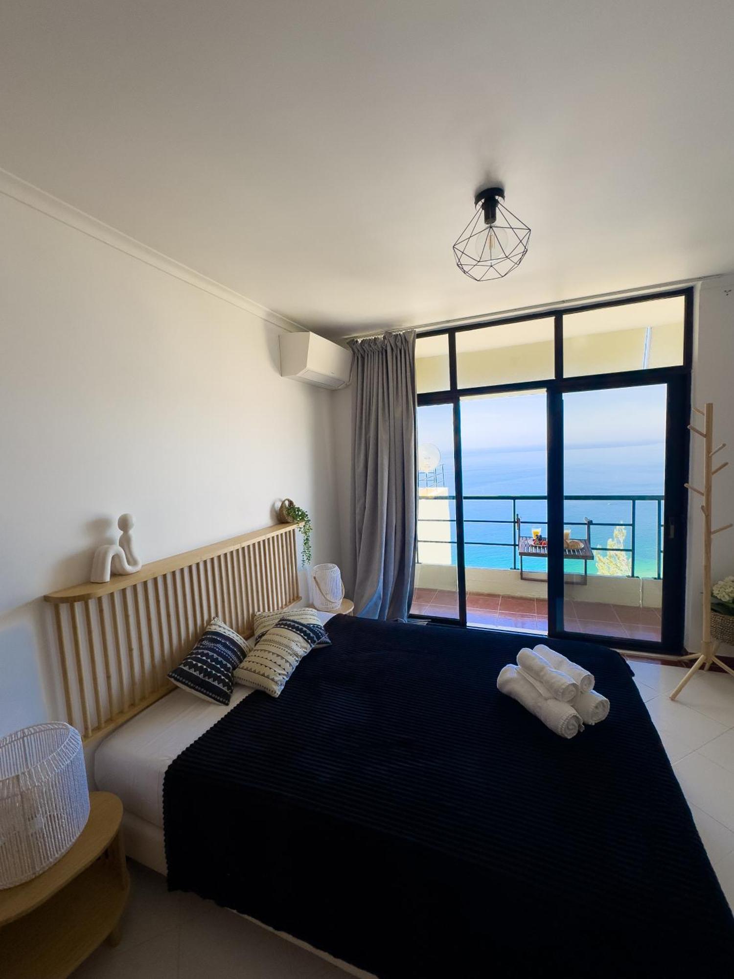 Penthouse Ocean View Sesimbra - Parking @Center Apartment Bagian luar foto