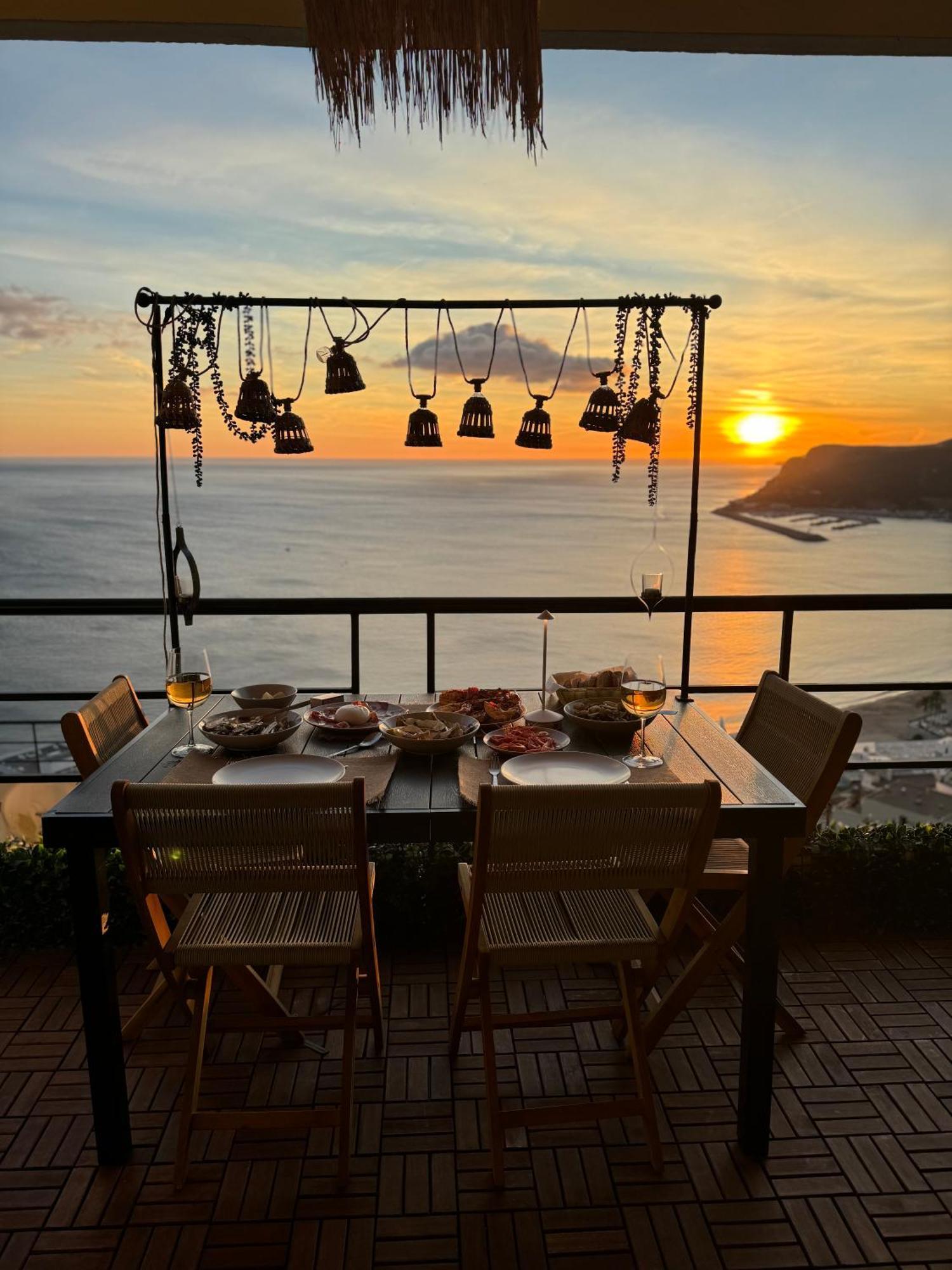 Penthouse Ocean View Sesimbra - Parking @Center Apartment Bagian luar foto
